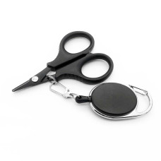 Fishtacklepro Titanium-Coated Braid Line Scissors & Cutters with telescopic buckle