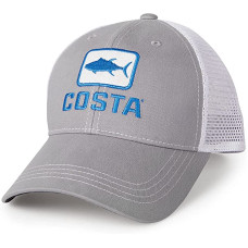 Marlin Trucker Hat Fish Logo