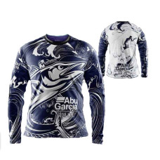 For Life Blue Long Sleeve Fishing Jersey