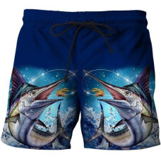 3D Fishing Shorts Magic Marlin