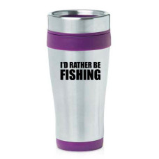 16oz Insulated Stainless Steel Travel Purple
