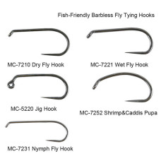 Burrless Fly Fishing Hooks For Competition And Fishing